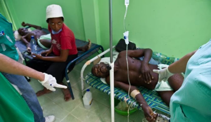 Cholera na Haiti: Zaatakowano centrum medyczne