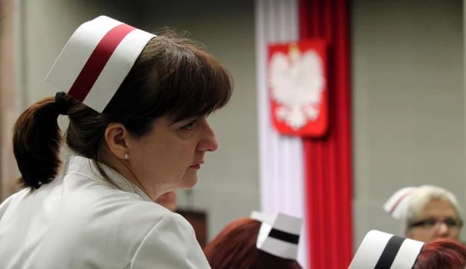 Pielęgniarki protestujące w Sejmie rozpoczęły głodówkę