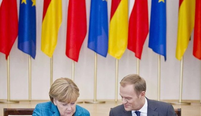 Merkel w Polsce. Tusk ogłasza "koniec fatum"
