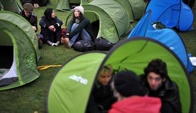 "Oburzeni" utworzyli drugi obóz w londyńskim City