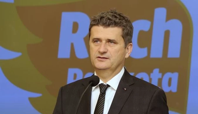 "Chodzi o funkcjonowanie partii." Palikot szuka pieniędzy