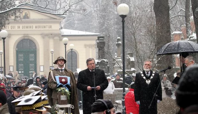 "Pogodne" spotkanie po pogrzebie Wisławy Szymborskiej