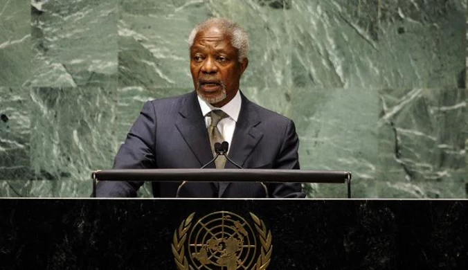 Annan przyznaje, że jego plan pokojowy dla Syrii nie powiódł się