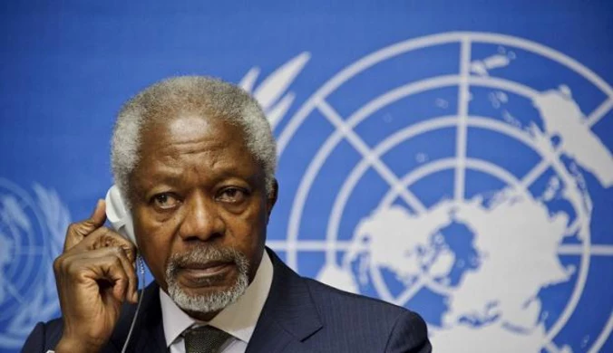 Annan ostrzega przed międzynarodowym kryzysem w związku z Syrią
