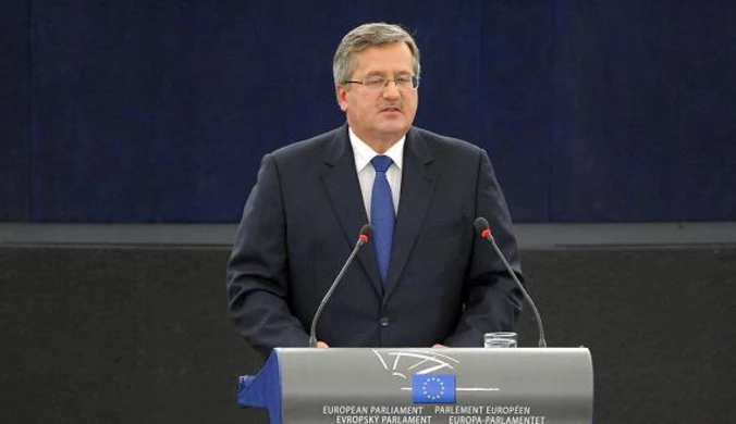 Komorowski: Polityka spójności to inwestycja w przyszłość Europy