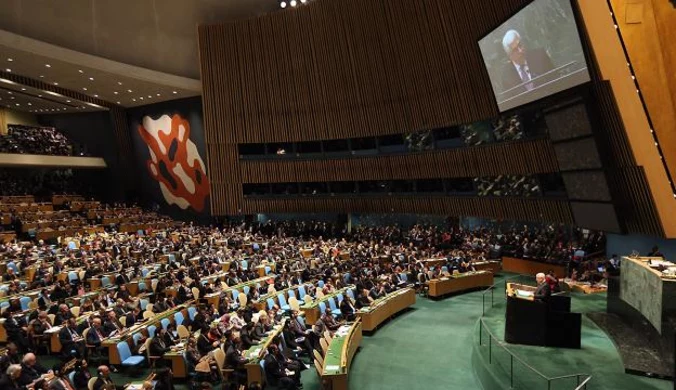 Palestyna otrzymała status państwa obserwatora ONZ