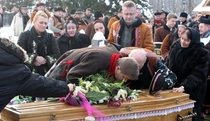 Pogrzeb Władysława Trebuni-Tutki