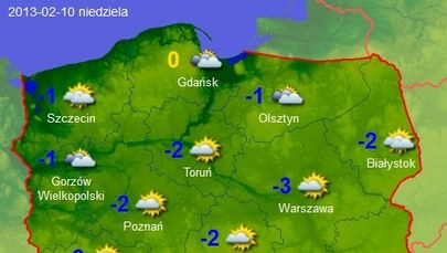 Trochę słońca, trochę śniegu, czyli najbliższy tydzień na pogodowych mapach!