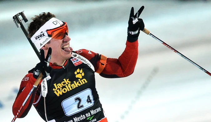 Norweg Svendsen biathlonowym mistrzem świata w sprincie