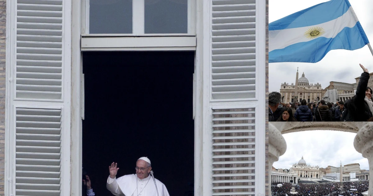 Nawet 200 tysięcy wiernych wzięło udział w spotkaniu z papieżem Franciszkiem. Po modlitwie papież pożegnał się słowami: "Dobrej niedzieli. Smacznego obiadu!". Wcześniej po mszy w kościele św. Anny osobiście żegnał się z każdym wiernym, wychodzącym z kościoła. Wiele osób całował w policzek. 