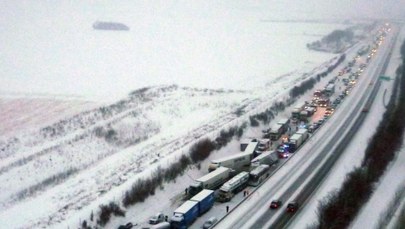 Ogromny karambol na austriackiej autostradzie