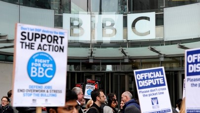 Strajk sparaliżował BBC, pracownicy protestują przeciw zwolnieniom