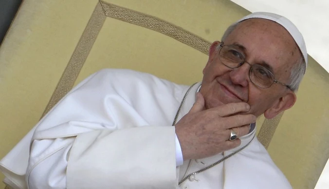 Zabawna pomyłka papieża Franciszka