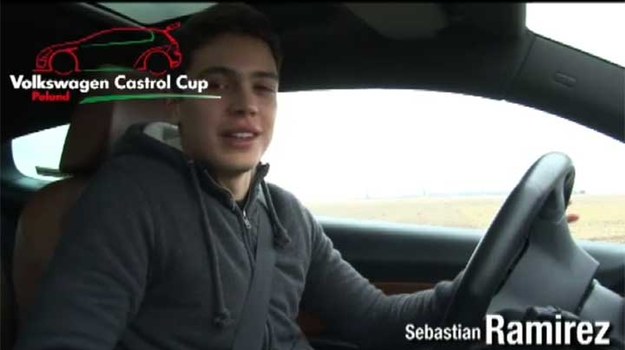 Przedstawiamy sylwetki zawodników startujących w wyścigowym cyklu Volkswagen Castrol Cup 2013. O swojej pasji opowiada Sebastian Ramirez.