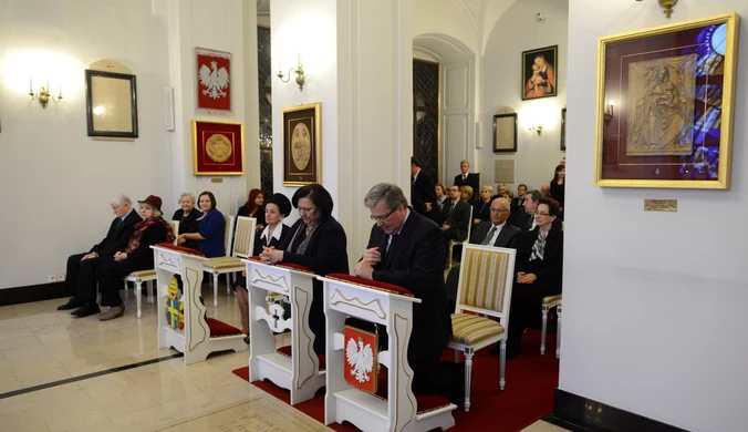Msza w Pałacu Prezydenckim w intencji ofiar katastrofy smoleńskiej