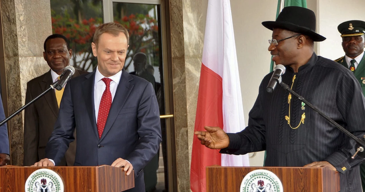 Donald Tusk w Nigerii