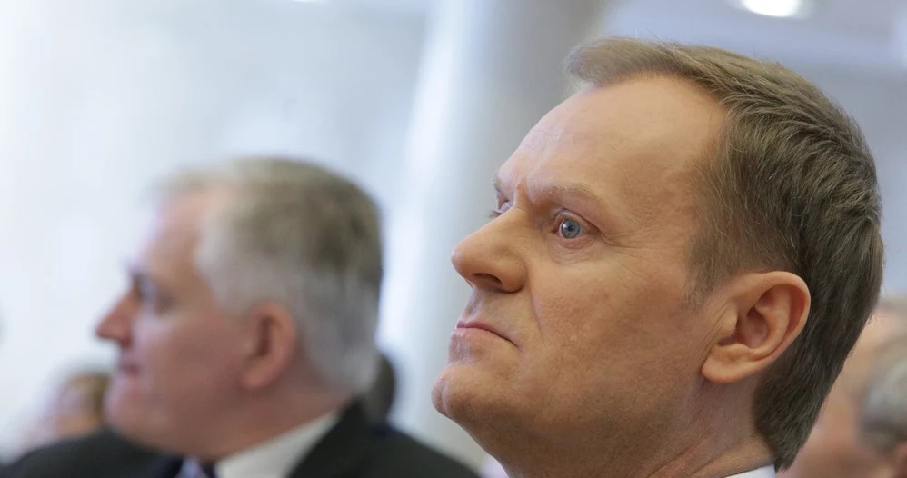 Jarosław Gowin i Donald Tusk