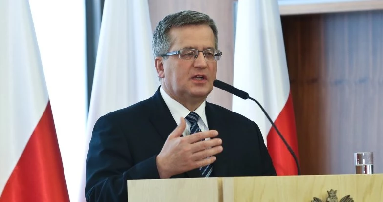 Prezydent Bronisław Komorowski