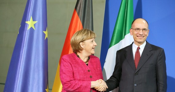 Kanclerz Niemiec Angela Merkel, która przyjęła w Berlinie nowego premiera Włoch Enrico Lettę, zadeklarowała dla niego poparcie. Broniła jednocześnie dotychczasowego kursu Berlina w walce z kryzysem zadłużeniowym strefy euro. 