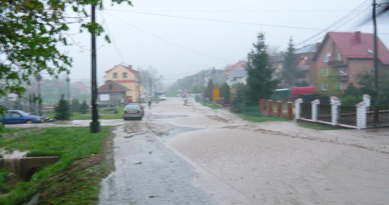 Nawałnice, które przeszły przez południową Polskę 