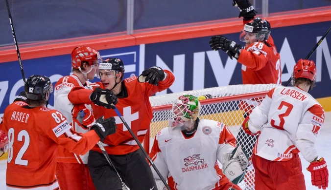 MŚ w hokeju: Szwajcarzy wygrali piąty mecz z rzędu