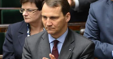 Radosław Sikorski w polskim Sejmie