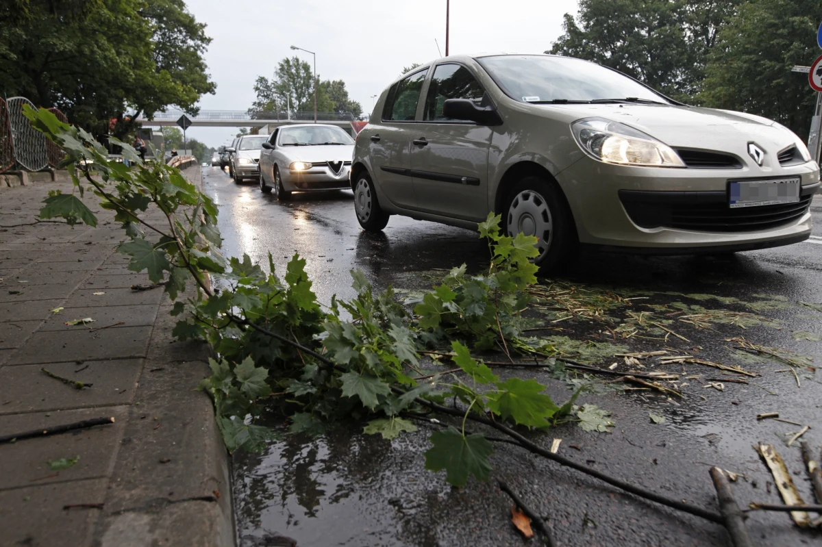 Ponad 60 razy wyjeżdżali strażacy po burzach i nawałnicy w województwie pomorskim. Najmocniej ucierpiało Trójmiasto. Żywioł sparaliżował tam komunikację miejską. 