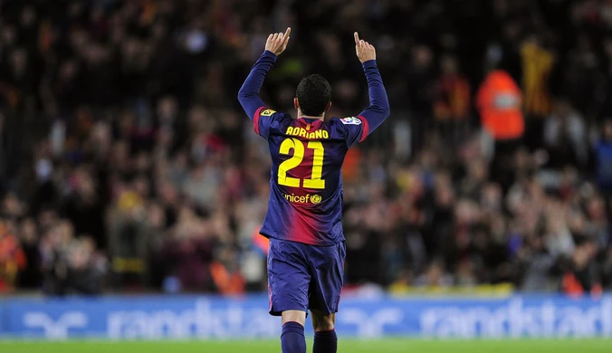 Adriano przedłużył kontrakt z Barceloną do 2017 roku