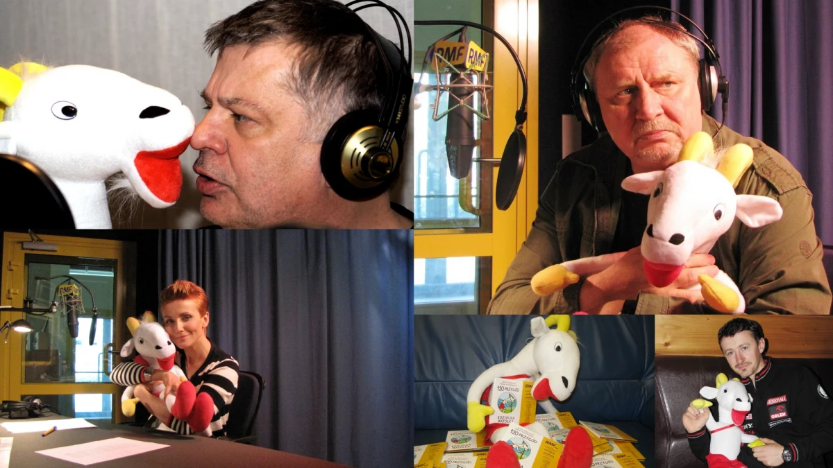 Trudno znaleźć kogoś, kto nie kochałby Koziołka Matołka. Na jego przygodach wychowały się również gwiazdy, które z przyjemnością wystąpiły w naszym audiobooku. Mniejsze, większe, a czasem całkiem epizodyczne role zagrali znani sportowcy, muzycy i aktorzy. Wszyscy podkreślali, że była to dla nich wielka przyjemność i doskonała zabawa.