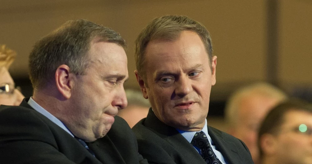 Donald Tusk i Grzegorz Schetyna