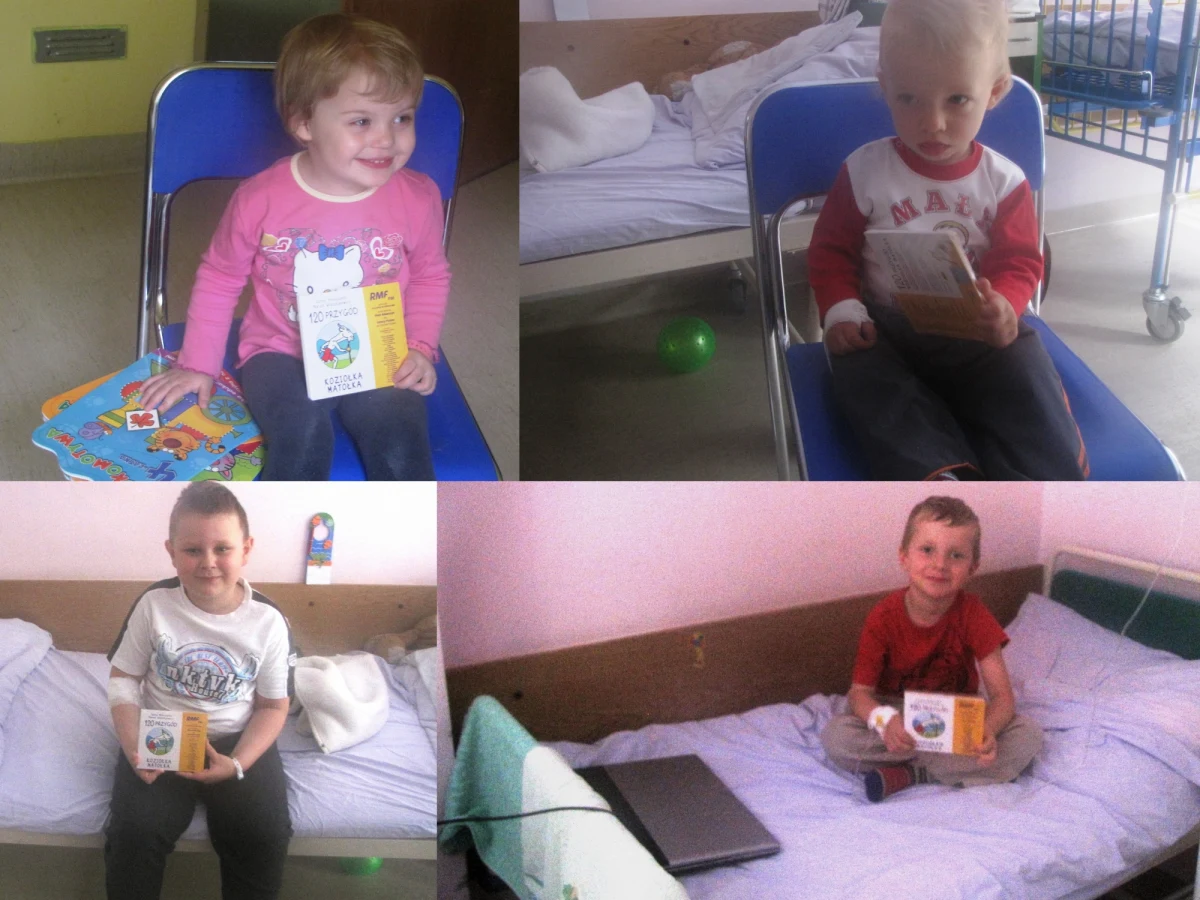 W sobotnie przedpołudnie w Sosnowcu lało jak z cebra. Było pochmurno, a szpitalne korytarze tonęły w półmroku. Jednak dzieci w Centrum Pediatrii w ogóle nie zwracały uwagi na ponurą pogodę za oknem. Tego dnia najważniejsza była bajka. 