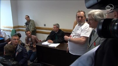 Sędzia z procesu Kiszczaka zaatakowana tortem. "Na Białoruś! Hańba"