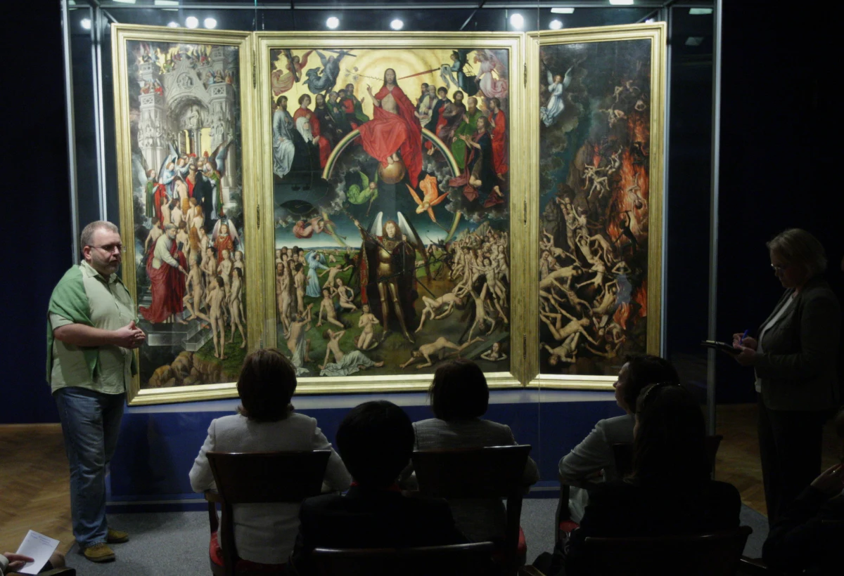 W stworzeniu dzieła "Sąd Ostateczny" Hansa Memlinga mógł współuczestniczyć jego nauczyciel, słynny malarz ze szkoły flandryjskiej - Rogier van der Weyden. Tak wynika ze wstępnych badań, przeprowadzonych w gdańskim Muzeum Narodowym.