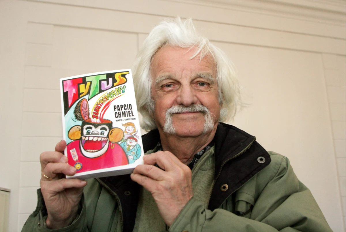 Twórca jednej z najpopularniejszych w Polsce serii komiksowych, "Tytus, Romek i A'Tomek", publicysta i uczestnik powstania warszawskiego, Henryk Chmielewski - znany również jako "Papcio Chmiel", 7 czerwca obchodzi 90 urodziny.