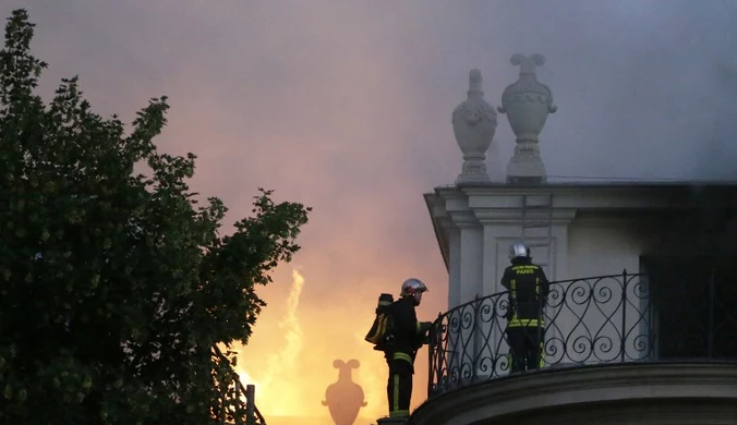 Pożar w Hotelu Lambert w Paryżu