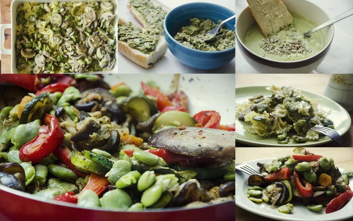 Bób jest prawdziwą skarbnicą witamin oraz minerałów. Już z końcem czerwca można go kupić na niemal każdym straganie. To niezwykle smaczne i sycące warzywo może stanowić znakomitą bazę wielu potraw. Bób świetnie smakuje sam, ugotowany w osolonej wodzie z odrobiną masła. Ale też warto go wykorzystać do past, kremów i wielu innych dań, którym nada wyjątkowy aromat. Oto kilka propozycji!