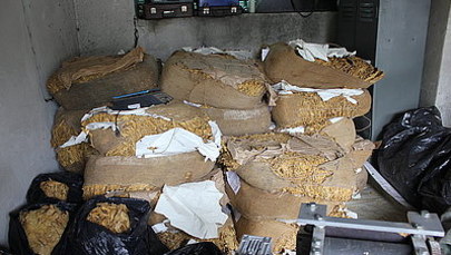 Nielegalna wytwórnia tytoniu w Rudzie Śląskiej zlikwidowana