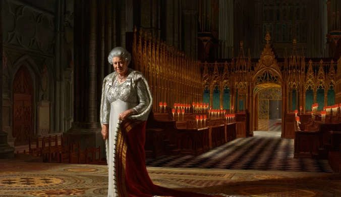 Portret królowej Elżbiety II ponownie wystawiony na widok publiczny