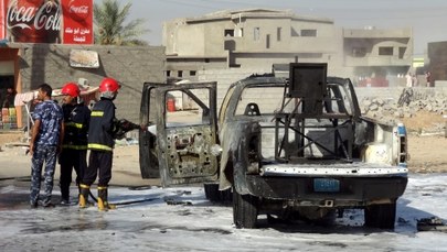 Samochody-pułapki eksplodowały w Bagdadzie