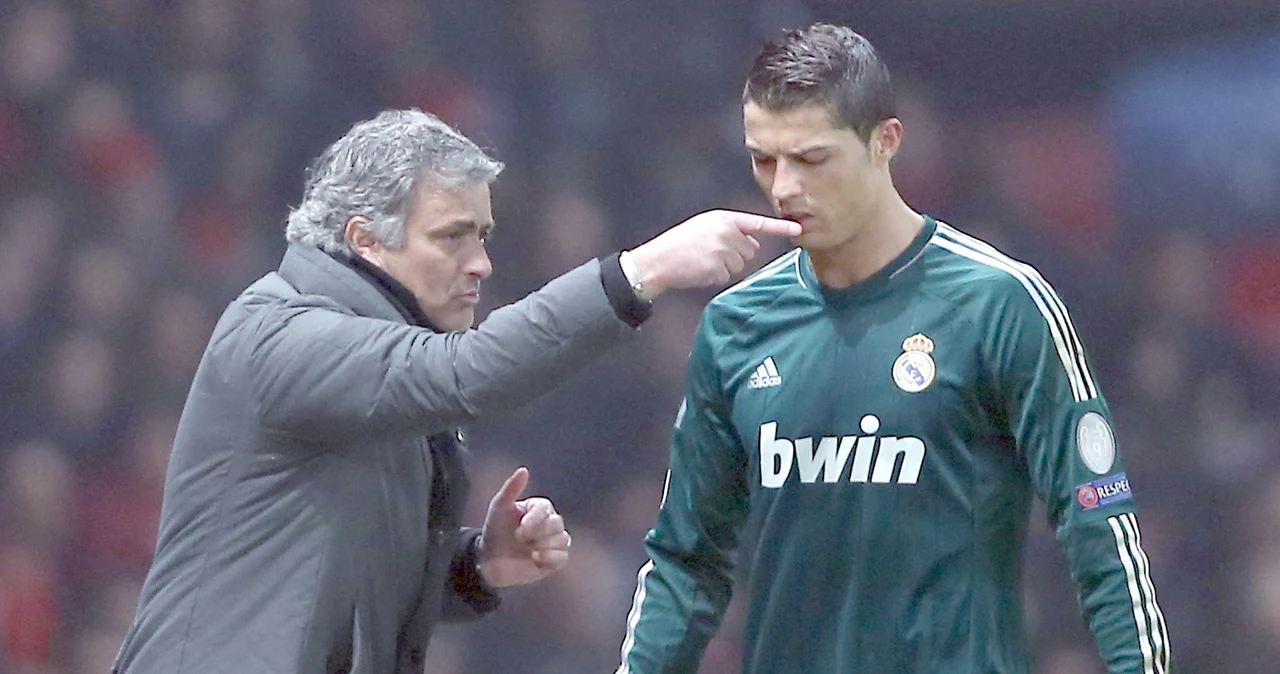 Jose Mourinho i Cristiano Ronaldo