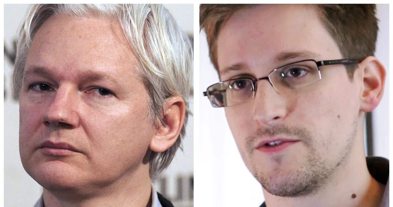 Julian Assange i Edward Snowden