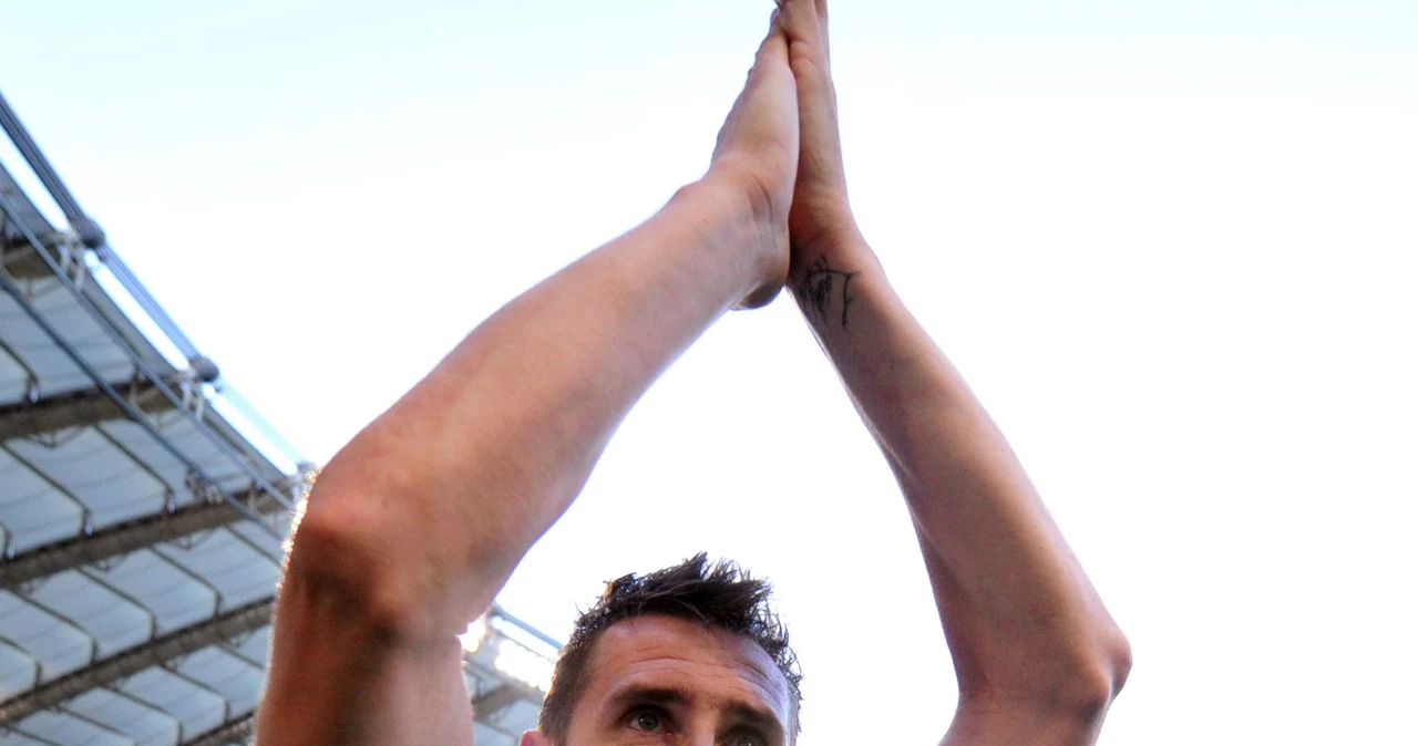 Piłkarz Lazio Miroslav Klose