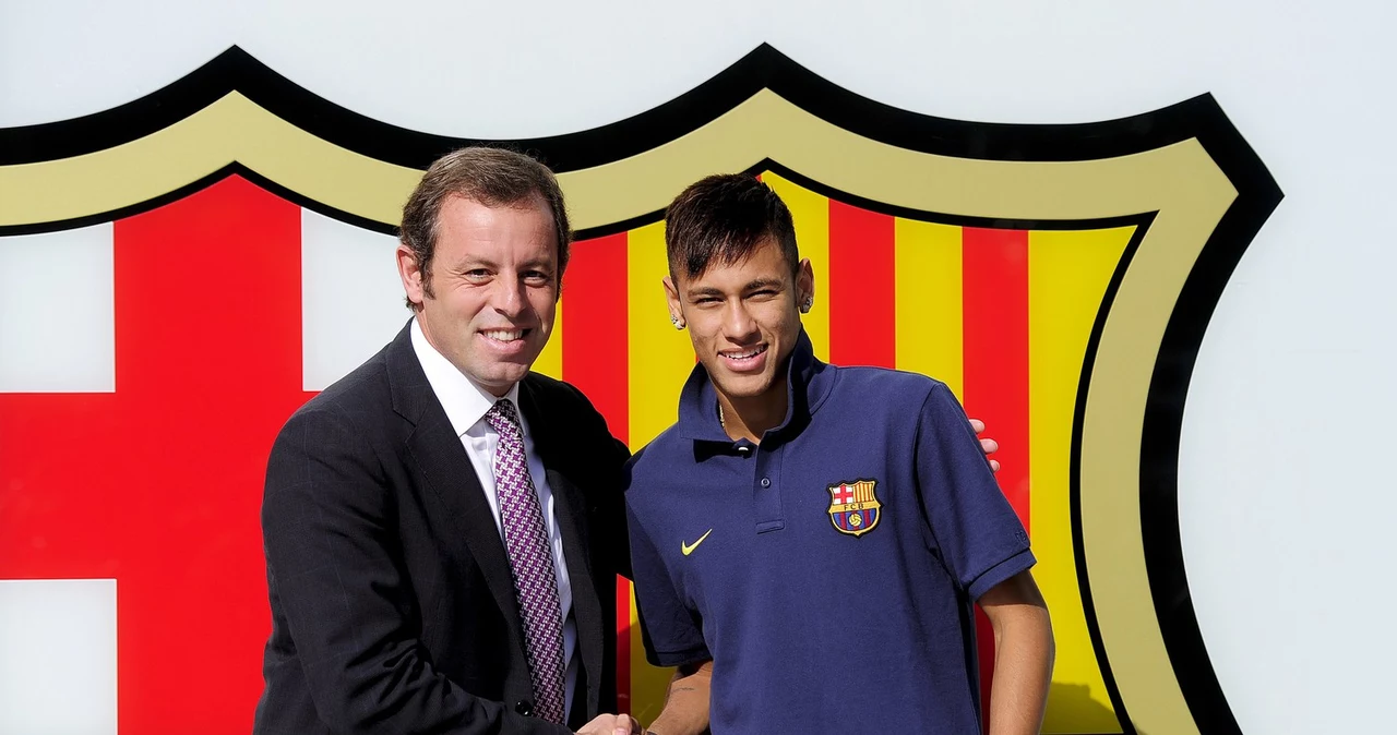 Sandro Rosell i Neymar