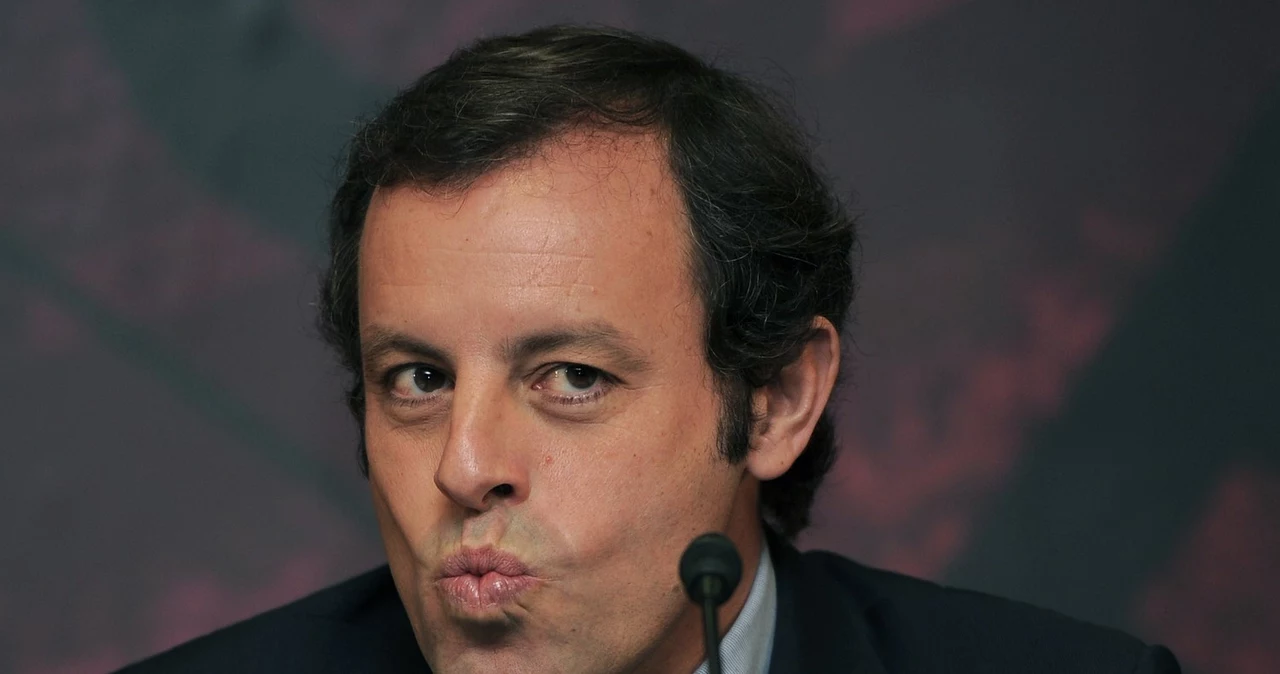 Sandro Rosell, prezydent Barcelony