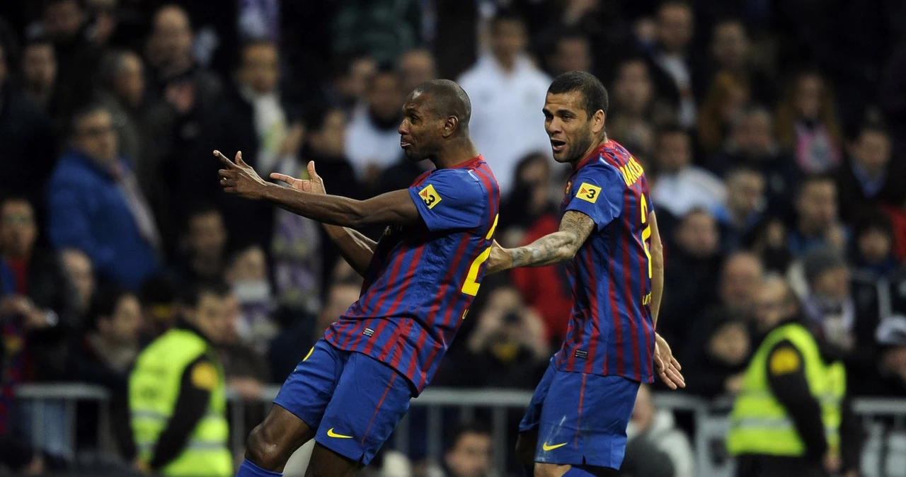 Eric Abidal i Dani Alves