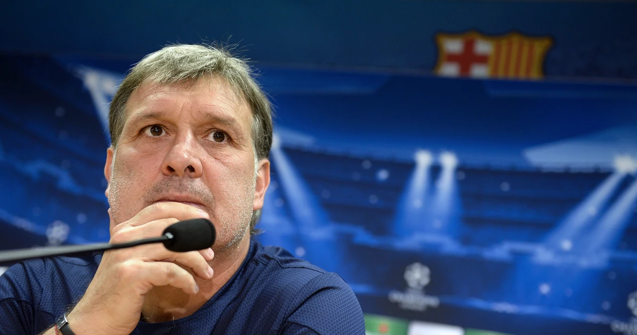 Trener Barcelony Gerardo Martino 