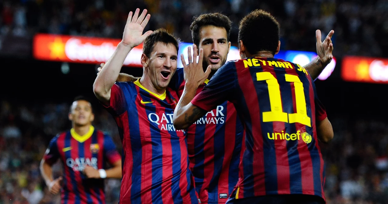 Lionel Messi, Cesc Fabregas i Neymar