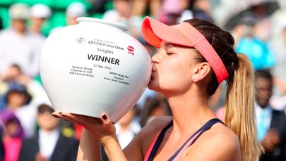 Turniej WTA w Seulu - Radwańska zdobyła 13. tytuł  