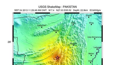 Pakistan: Silne trzęsienie ziemi, kilkadziesiąt osób zabitych
