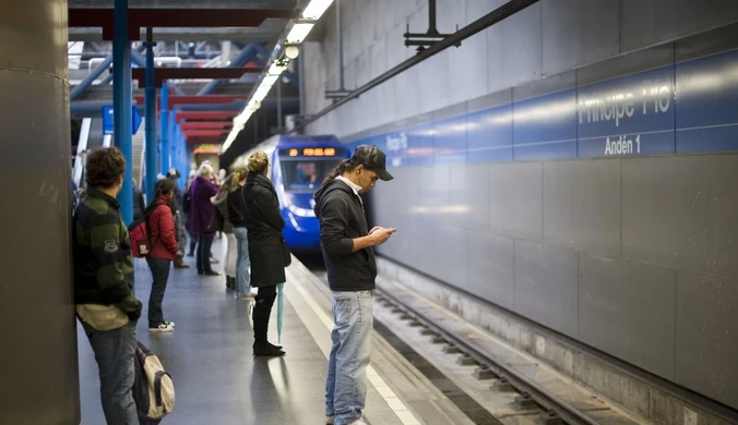 Czek na 2 mln dolarów w madryckim metrze